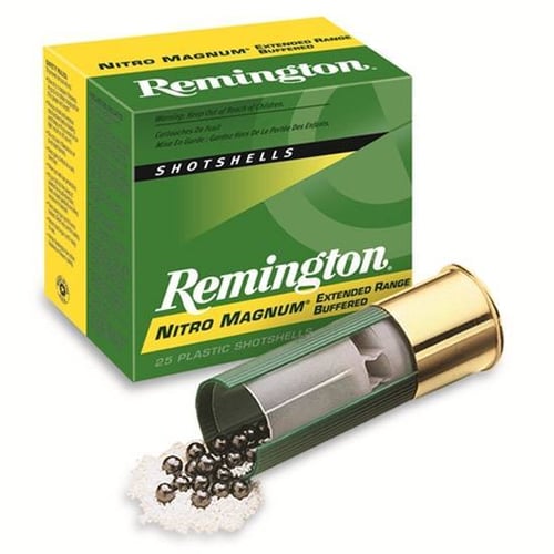 Remington NM12H2 Nitro Mag Buffered Magnum Loads Shotshell 12 GA, 3 in